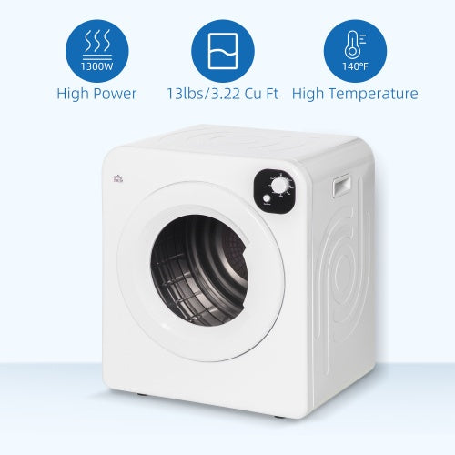 HOMCOM Portable Clothes Dryer