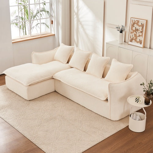 Deep Seat Sofa 3 Seater For Living Room Oversized