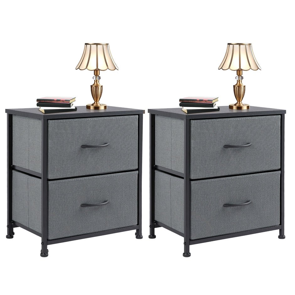 Chest Of Drawers, Metal Frame And Wood Top Dresser