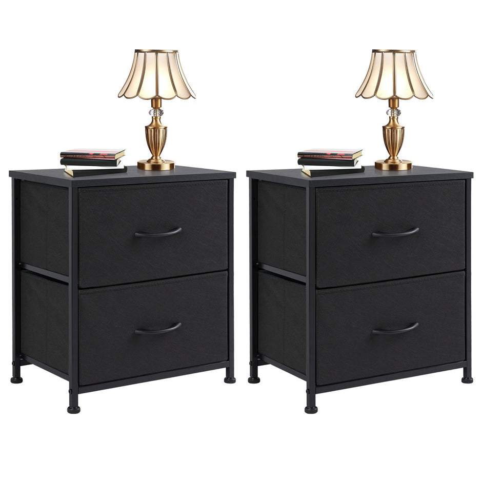 Chest Of Drawers, Metal Frame And Wood Top Dresser