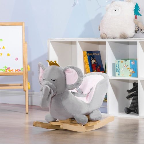 Qaba Baby Elephant Rocking Chair