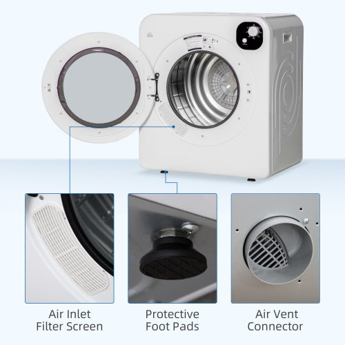 HOMCOM Portable Clothes Dryer