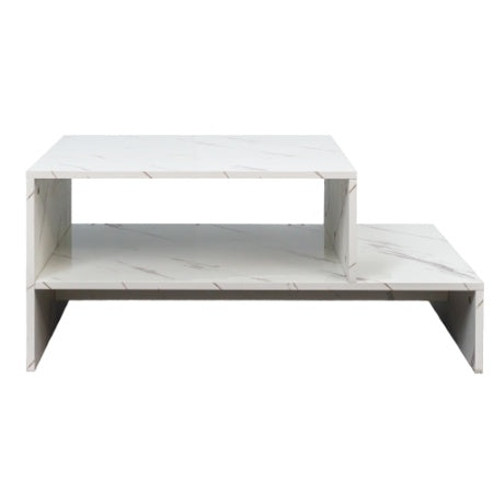Coffee Table With Unique Architectural Shape