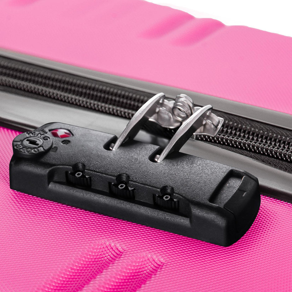 3 Piece Set Of Suitcases, Hard Shell Trolley Case