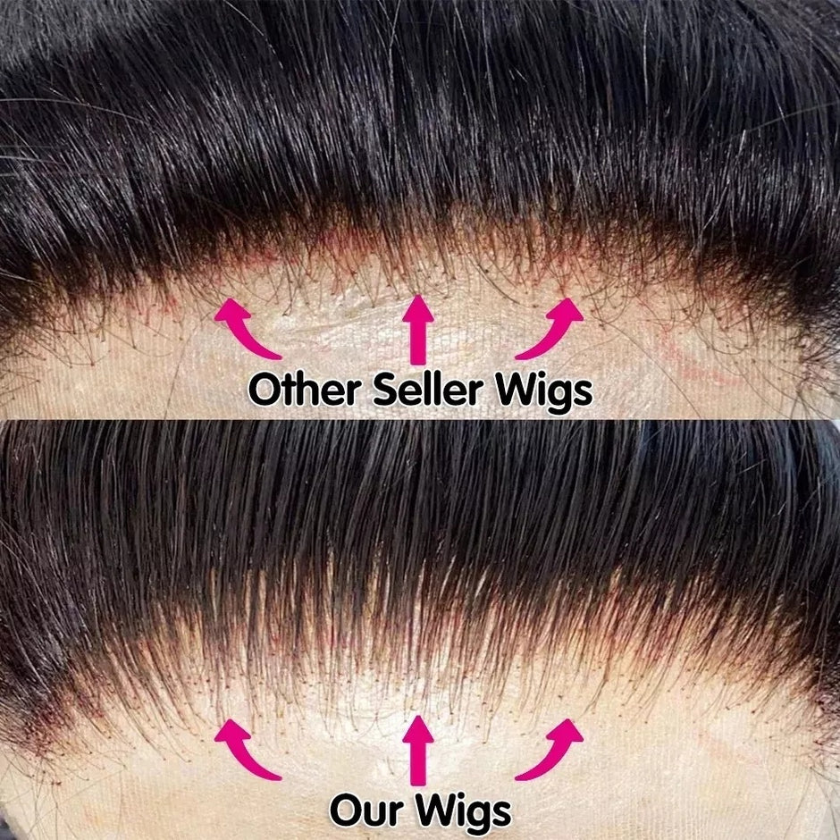 6x4 Density Virgin Human Hair Wig