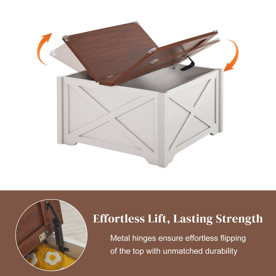 Large Hidden Storage Compartment