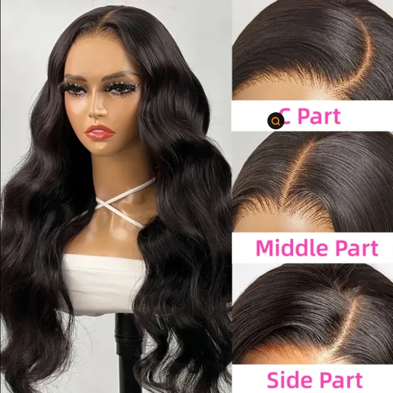 4x4 Sheer Lace Human Hair Brazilian Wig