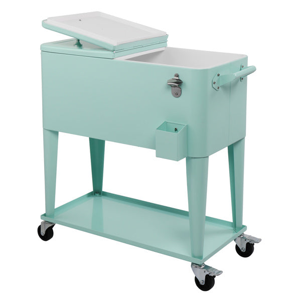 Mint Green Freezer Insulation Trolley