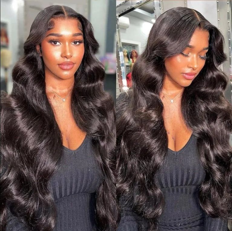 4x4 Sheer Lace Human Hair Brazilian Wig