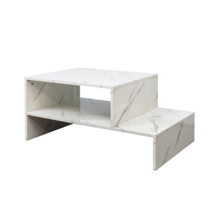 Coffee Table With Unique Architectural Shape