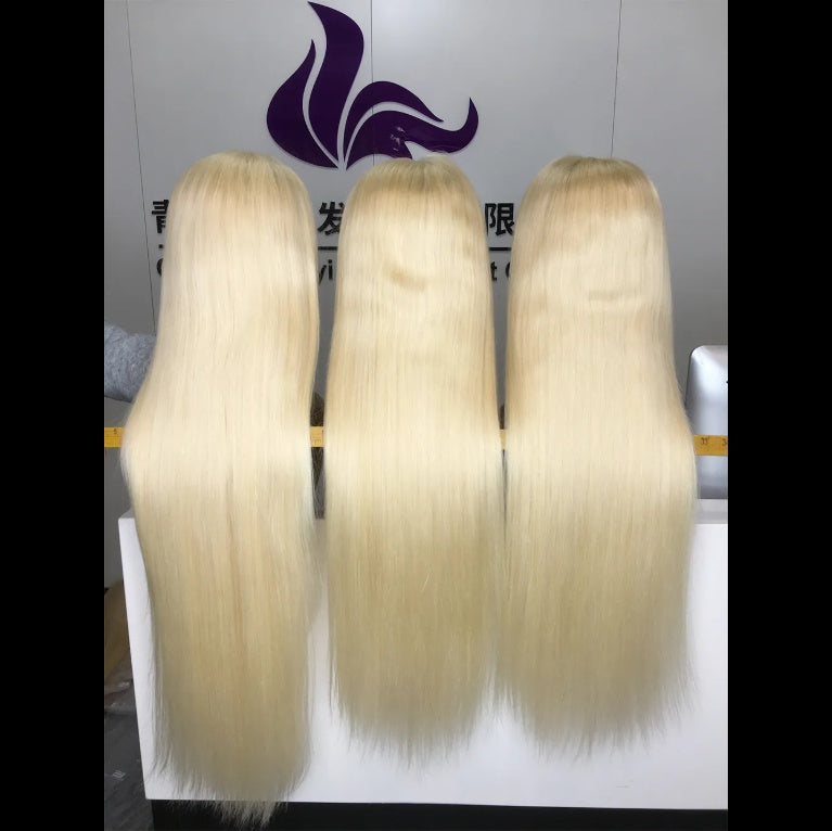 Long HD 13 4 Straight Lace Wig  Raw Black Female Human Hair