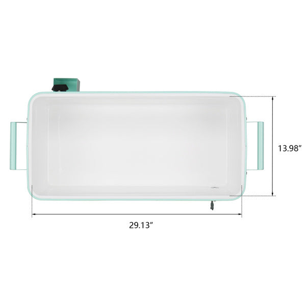 Mint Green Freezer Insulation Trolley