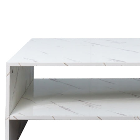 Coffee Table With Unique Architectural Shape