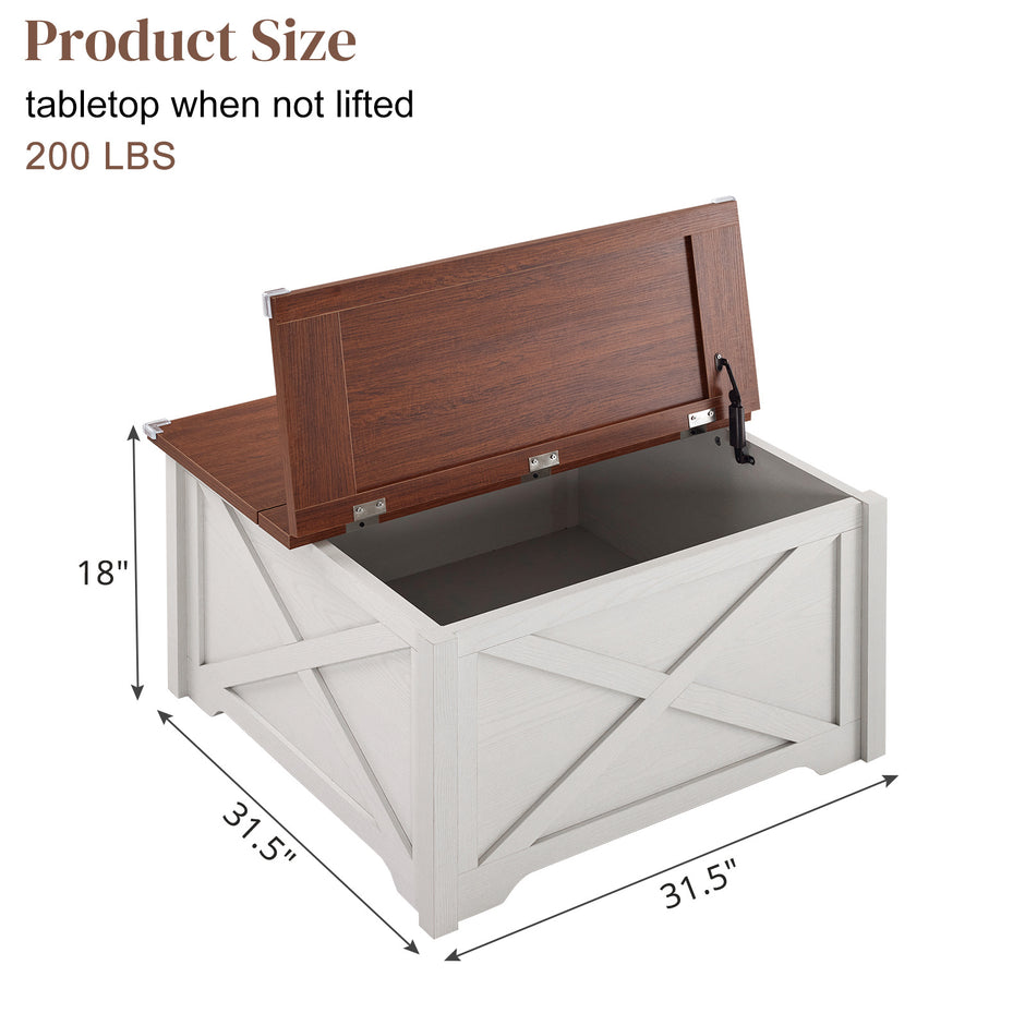 Large Hidden Storage Compartment