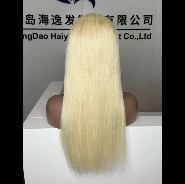 Long HD 13 4 Straight Lace Wig  Raw Black Female Human Hair