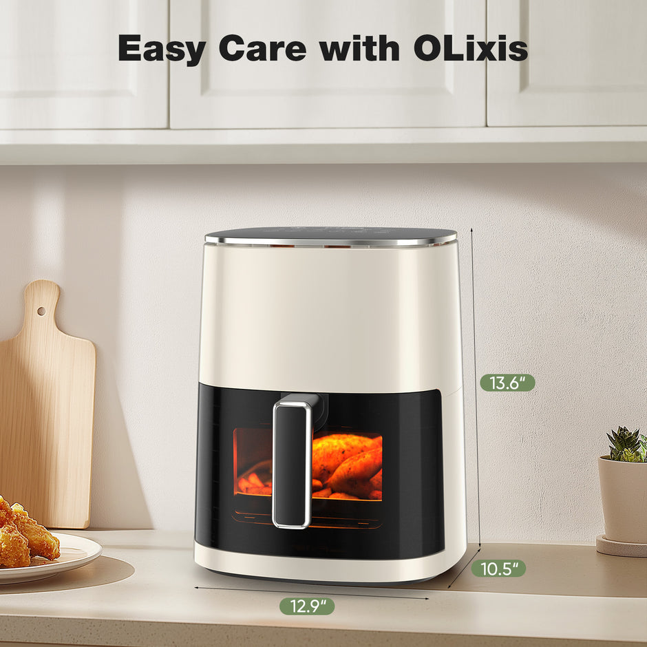 Air Fryer 6 Quart Capacity With Window Square