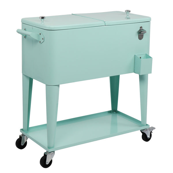 Mint Green Freezer Insulation Trolley