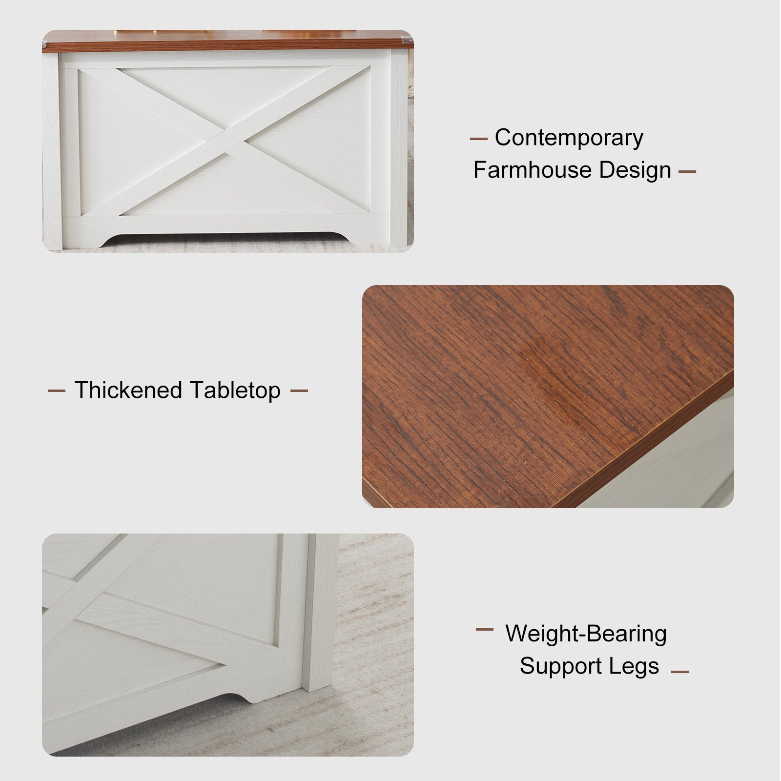 Large Hidden Storage Compartment
