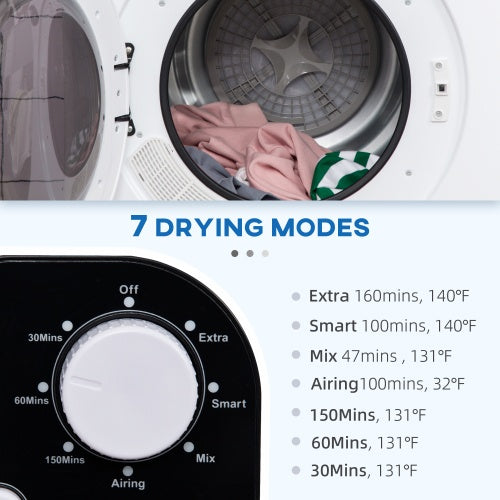 HOMCOM Portable Clothes Dryer