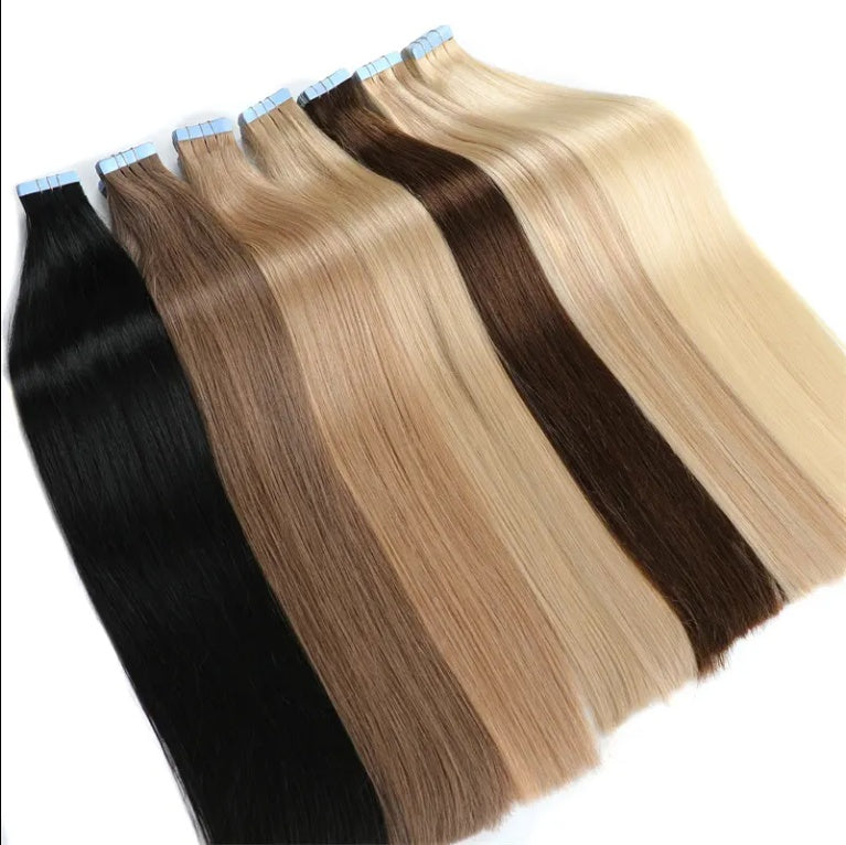 Tape-On Hair Extension Virgin Cuticle Russian