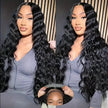 Glueless Wigs 70 Percent Human Hair Pre Plucked Pre Cut  Lace Frontal Wig