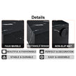 Black Marble Texture MDF Coffee Table
