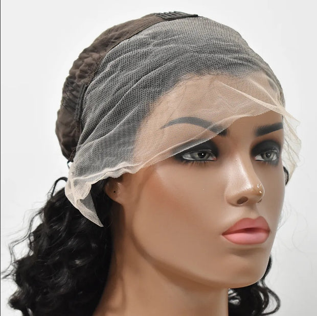 High Density 13x4 Sheer Lace Front Wavy Wig