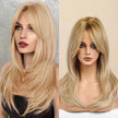 Blonde Wig Long Curly Hair Non-toxic Wig
