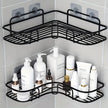 2 Wall-mounted Bathroom Shelves
