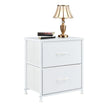 Chest Of Drawers, Metal Frame And Wood Top Dresser