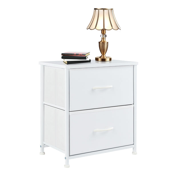 Chest Of Drawers, Metal Frame And Wood Top Dresser