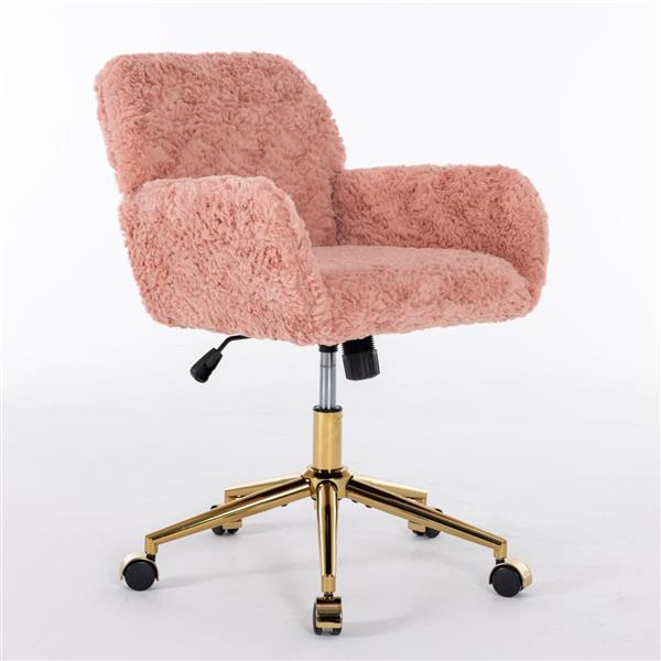 Pink Adjustable Desk Chair