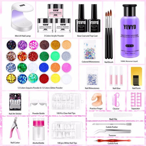 Acrylic Nail Polish Kit
