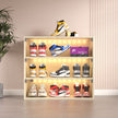 LED Light Shoebox Triple Layer With Glass Door