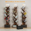 9 Tier Tree Bookshelf With Drawer Bookcase