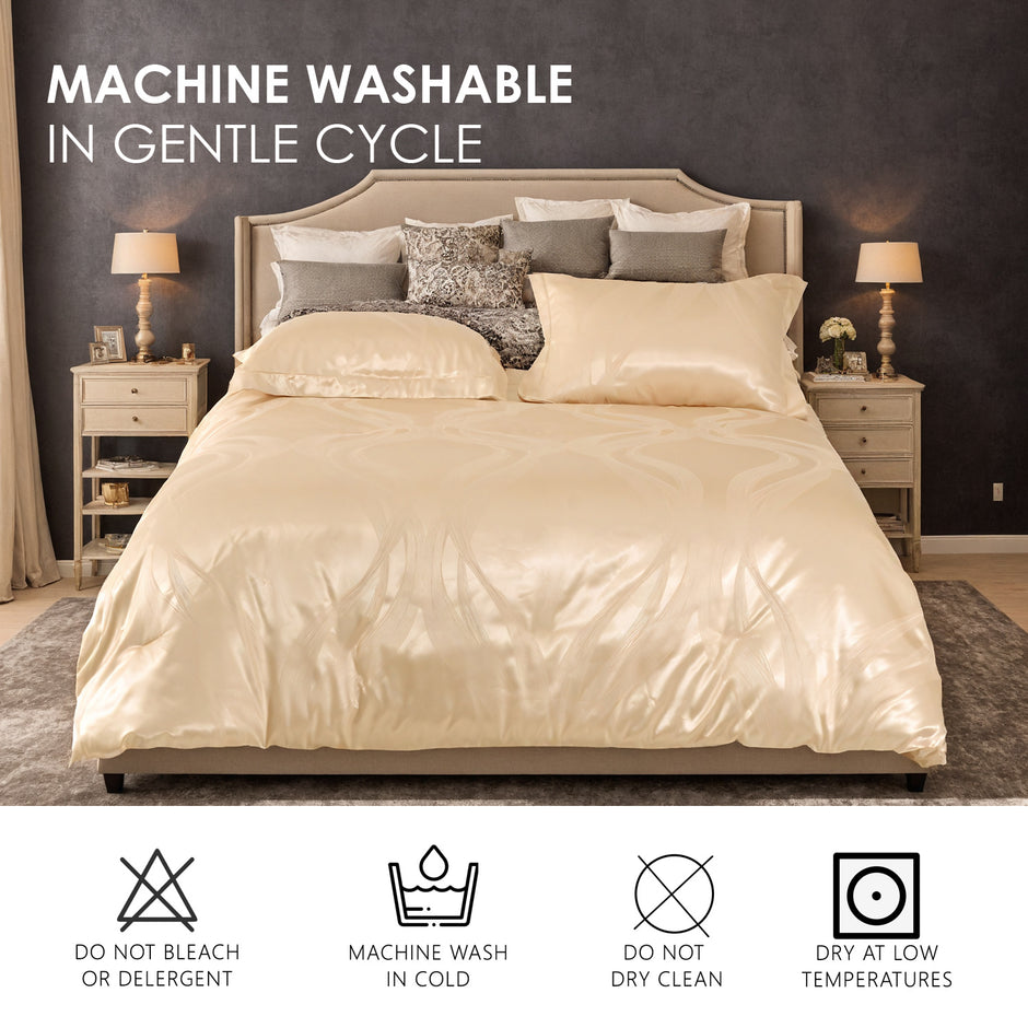 Luxurious Satin Microfiber Bedding