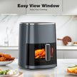 Air Fryer 6 Quart Capacity With Window Square