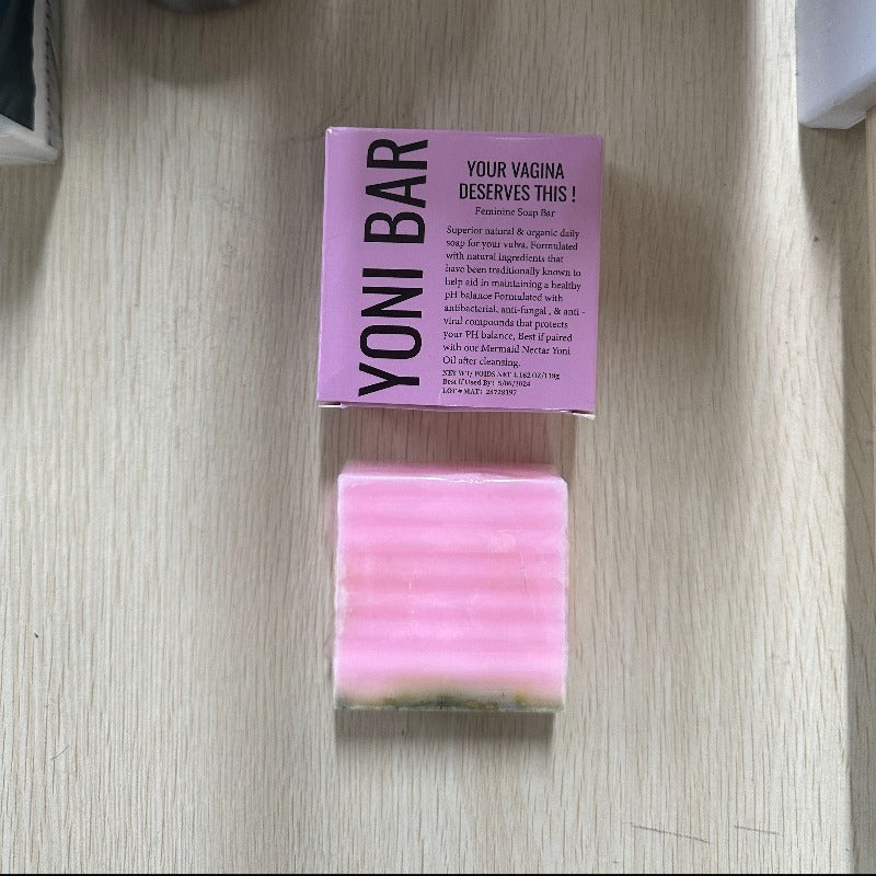 Purple Soap That Gently Cleanses All Skin Types.
