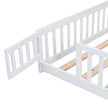 Twin Size Floor Bed With Door