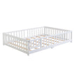 Twin Size Floor Bed With Door