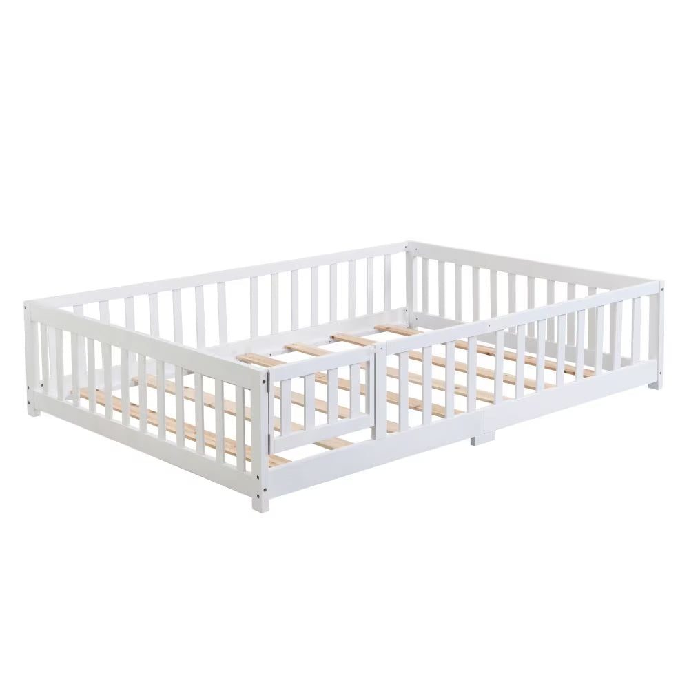 Twin Size Floor Bed With Door