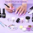 Acrylic Nail Kit With UV