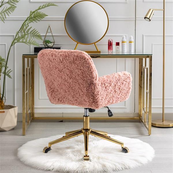 Pink Adjustable Desk Chair