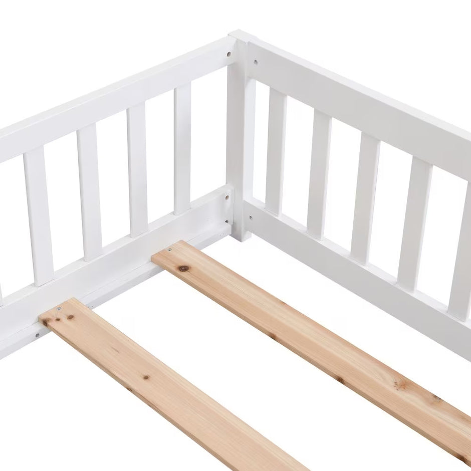 Twin Size Floor Bed With Door