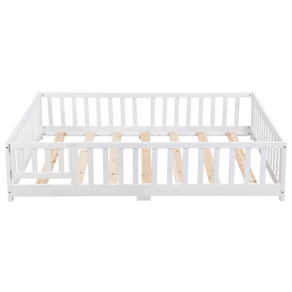 Twin Size Floor Bed With Door
