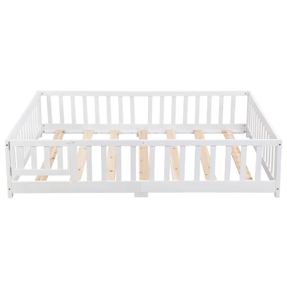 Twin Size Floor Bed With Door
