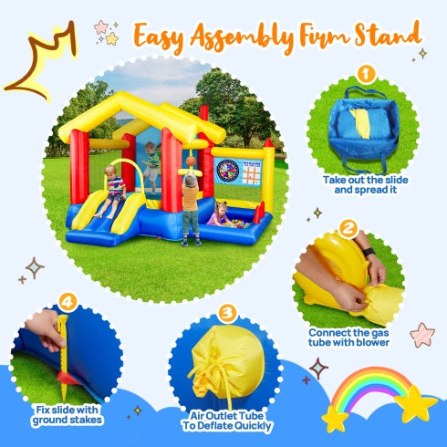 8 In 1 Inflatable Bounce House
