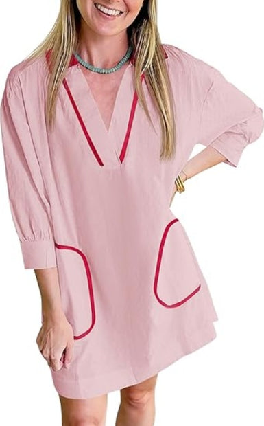 Saodimallsu Womens V Neck Swimsuit Coverup