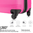 3 Piece Set Of Suitcases, Hard Shell Trolley Case