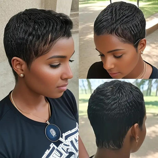 Women's Elegant Elf Haircut Non-toxic Wig